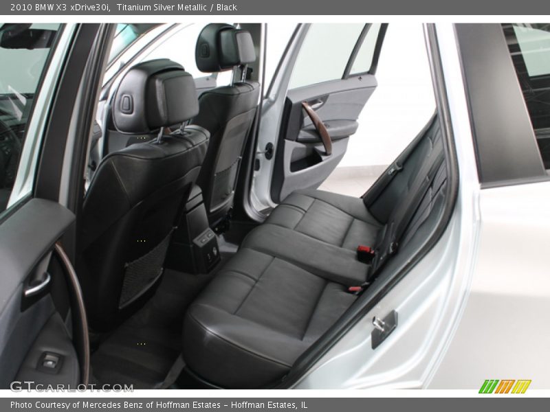 Titanium Silver Metallic / Black 2010 BMW X3 xDrive30i
