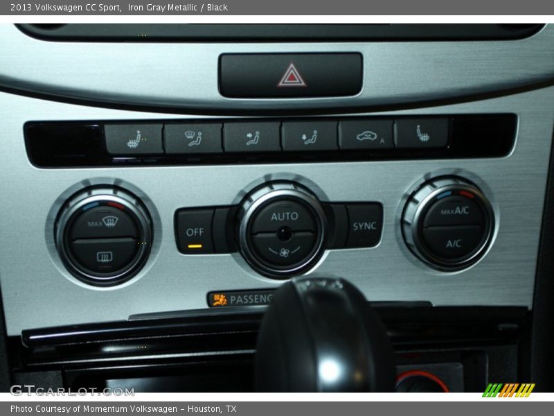 Iron Gray Metallic / Black 2013 Volkswagen CC Sport