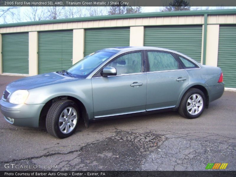 Titanium Green Metallic / Shale Grey 2006 Ford Five Hundred SEL AWD