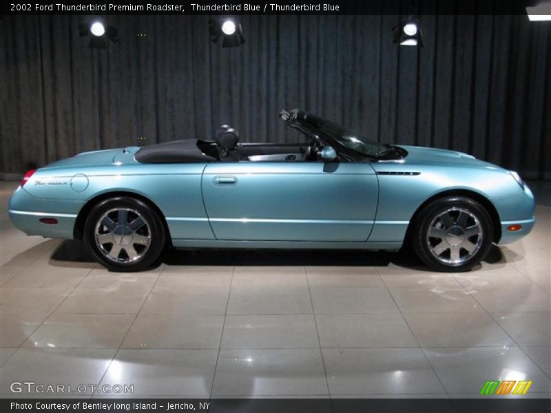 Thunderbird Blue / Thunderbird Blue 2002 Ford Thunderbird Premium Roadster