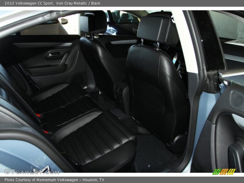 Iron Gray Metallic / Black 2013 Volkswagen CC Sport