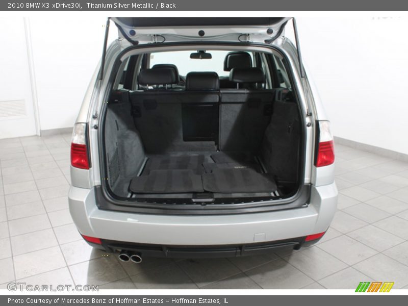 Titanium Silver Metallic / Black 2010 BMW X3 xDrive30i