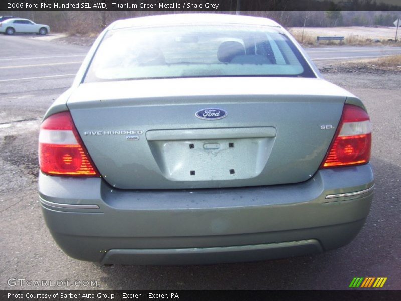 Titanium Green Metallic / Shale Grey 2006 Ford Five Hundred SEL AWD
