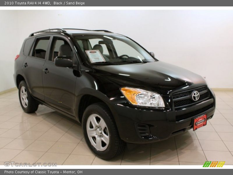 Black / Sand Beige 2010 Toyota RAV4 I4 4WD