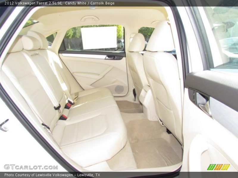 Candy White / Cornsilk Beige 2012 Volkswagen Passat 2.5L SE