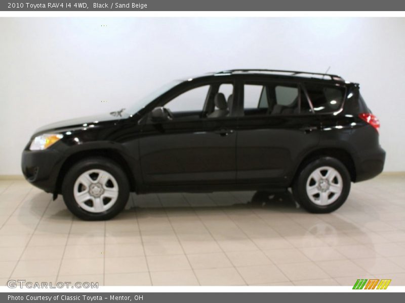 Black / Sand Beige 2010 Toyota RAV4 I4 4WD