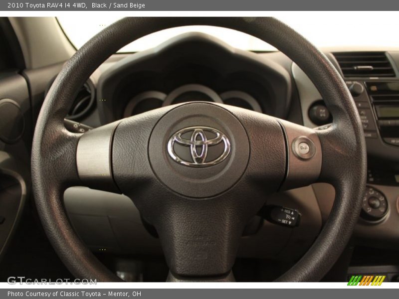Black / Sand Beige 2010 Toyota RAV4 I4 4WD