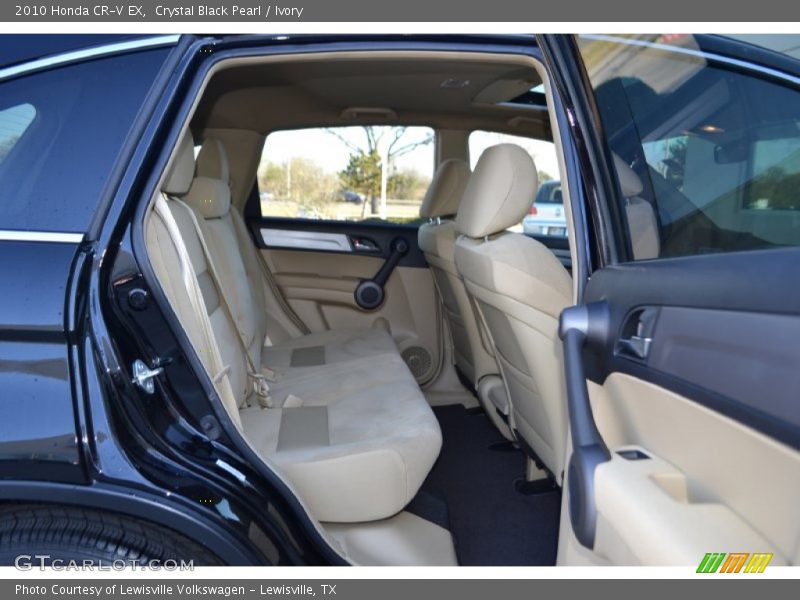 Crystal Black Pearl / Ivory 2010 Honda CR-V EX