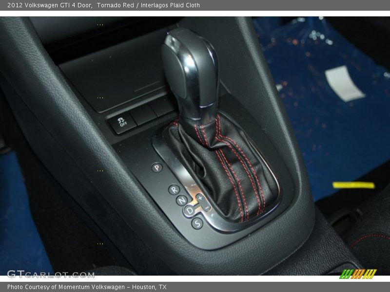 Tornado Red / Interlagos Plaid Cloth 2012 Volkswagen GTI 4 Door