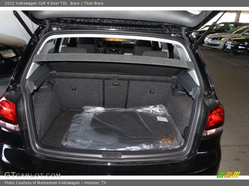 Black / Titan Black 2012 Volkswagen Golf 4 Door TDI