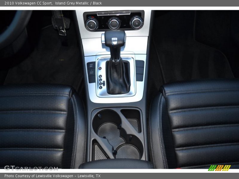 Island Grey Metallic / Black 2010 Volkswagen CC Sport