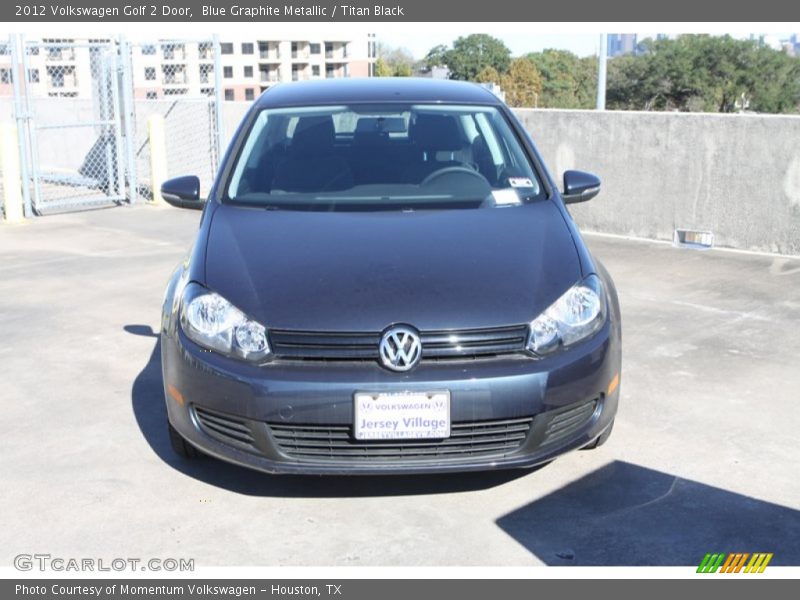 Blue Graphite Metallic / Titan Black 2012 Volkswagen Golf 2 Door