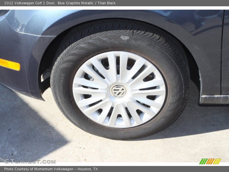 Blue Graphite Metallic / Titan Black 2012 Volkswagen Golf 2 Door