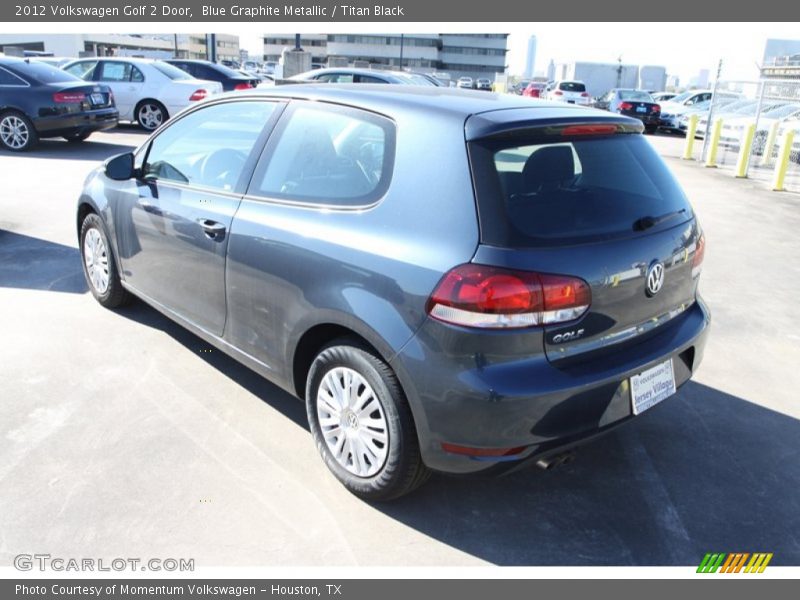 Blue Graphite Metallic / Titan Black 2012 Volkswagen Golf 2 Door