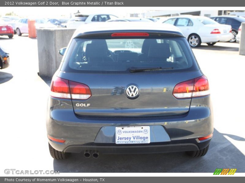 Blue Graphite Metallic / Titan Black 2012 Volkswagen Golf 2 Door