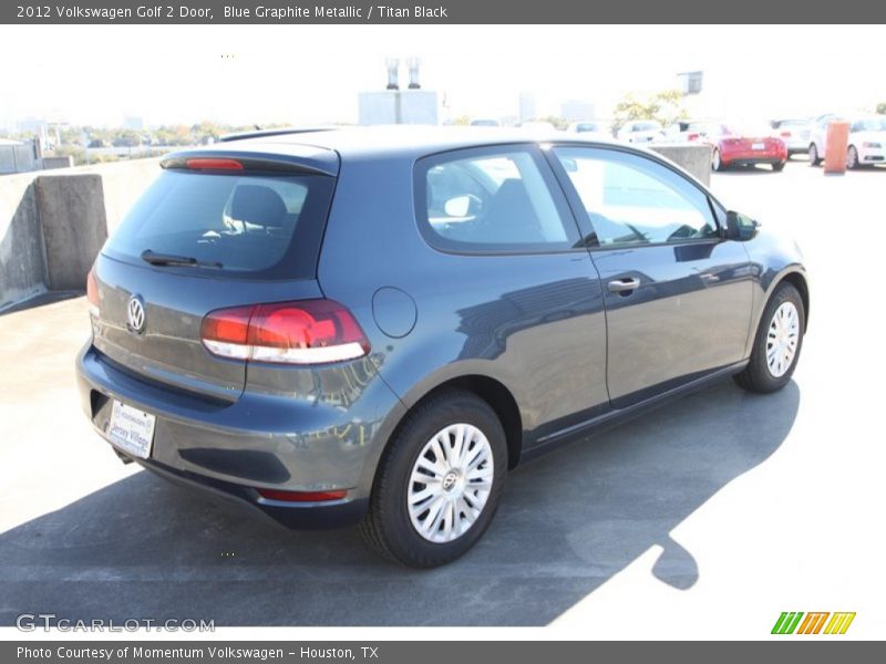 Blue Graphite Metallic / Titan Black 2012 Volkswagen Golf 2 Door