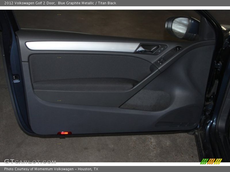 Blue Graphite Metallic / Titan Black 2012 Volkswagen Golf 2 Door