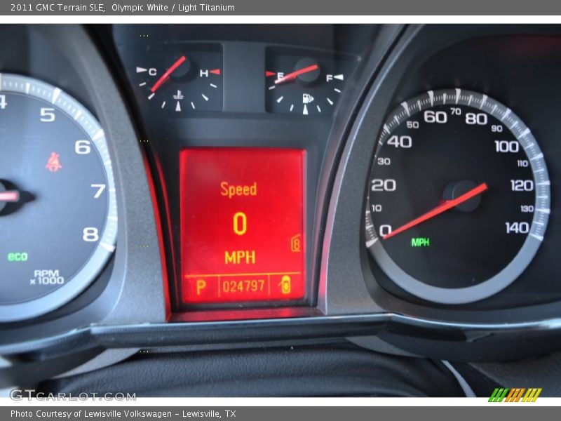 Olympic White / Light Titanium 2011 GMC Terrain SLE
