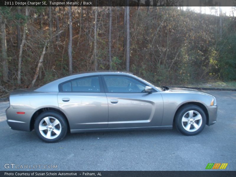 Tungsten Metallic / Black 2011 Dodge Charger SE