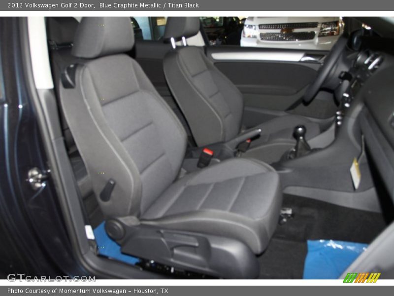 Blue Graphite Metallic / Titan Black 2012 Volkswagen Golf 2 Door