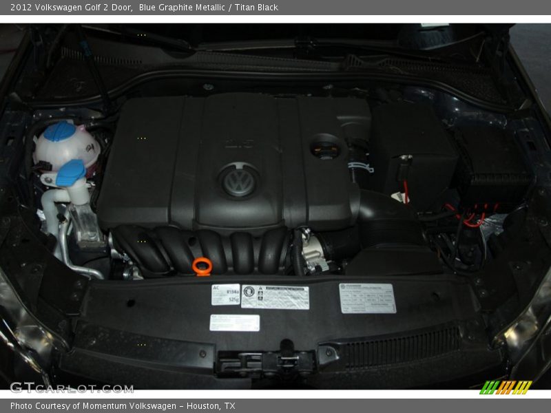Blue Graphite Metallic / Titan Black 2012 Volkswagen Golf 2 Door