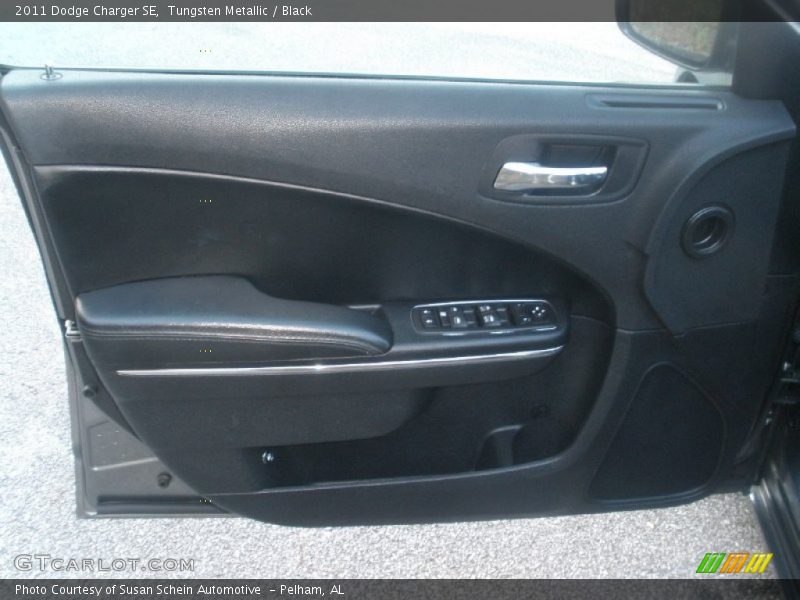 Tungsten Metallic / Black 2011 Dodge Charger SE