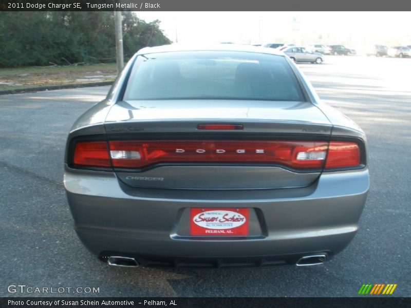 Tungsten Metallic / Black 2011 Dodge Charger SE