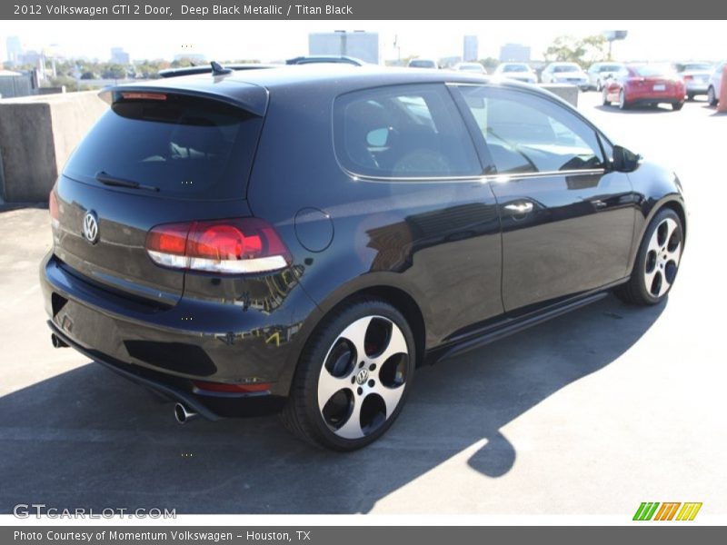 Deep Black Metallic / Titan Black 2012 Volkswagen GTI 2 Door