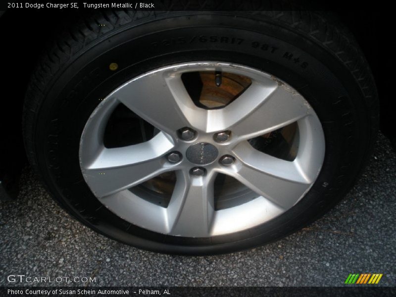Tungsten Metallic / Black 2011 Dodge Charger SE