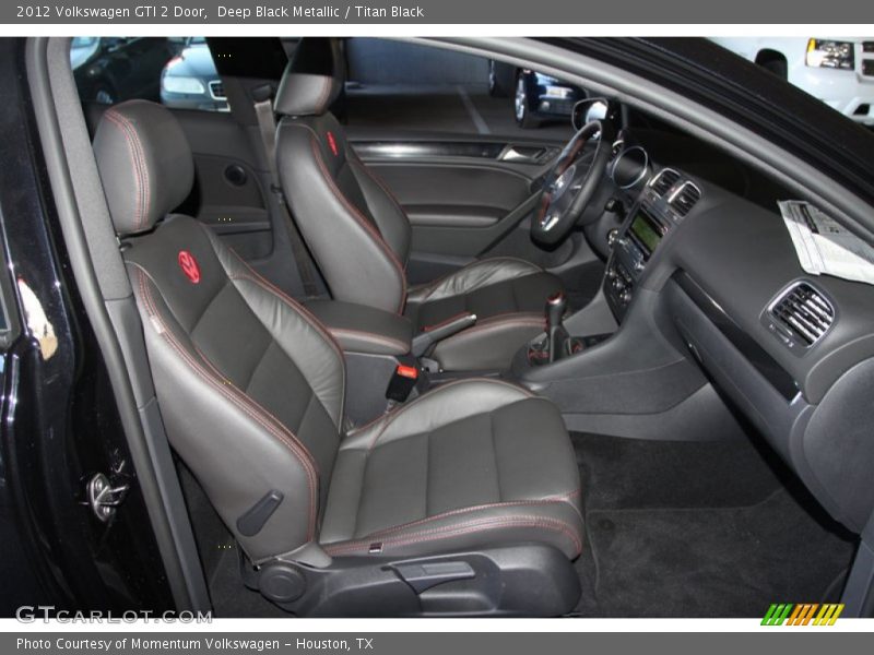 Deep Black Metallic / Titan Black 2012 Volkswagen GTI 2 Door