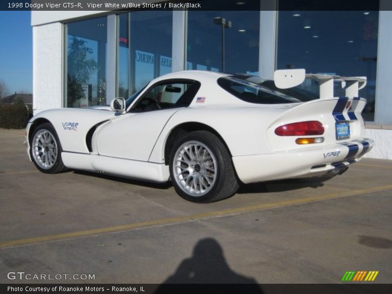  1998 Viper GTS-R Viper White w/Blue Stripes