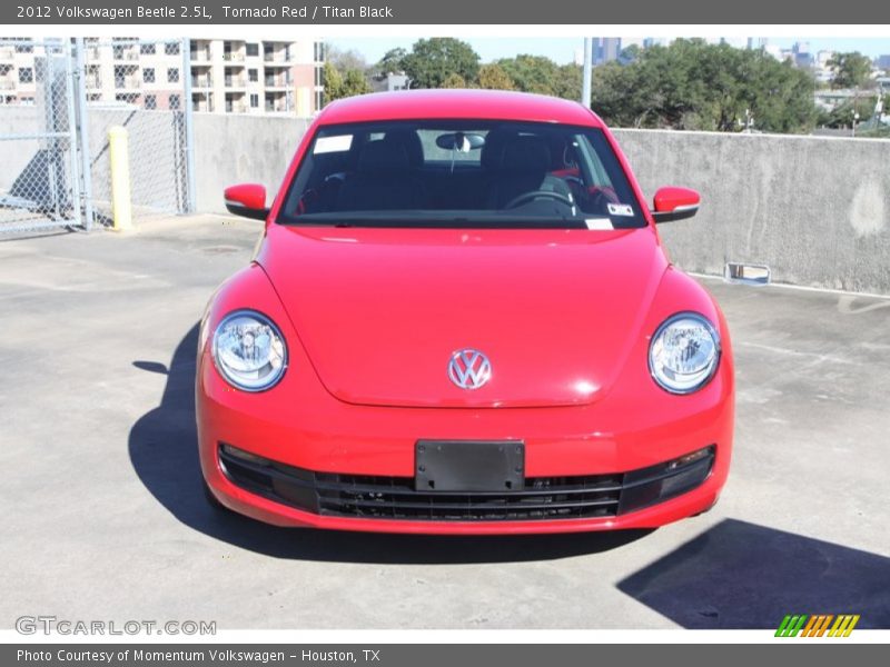 Tornado Red / Titan Black 2012 Volkswagen Beetle 2.5L