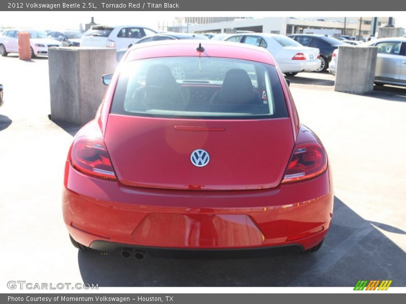 Tornado Red / Titan Black 2012 Volkswagen Beetle 2.5L