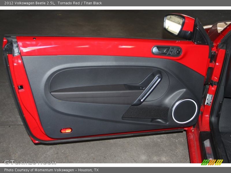 Tornado Red / Titan Black 2012 Volkswagen Beetle 2.5L