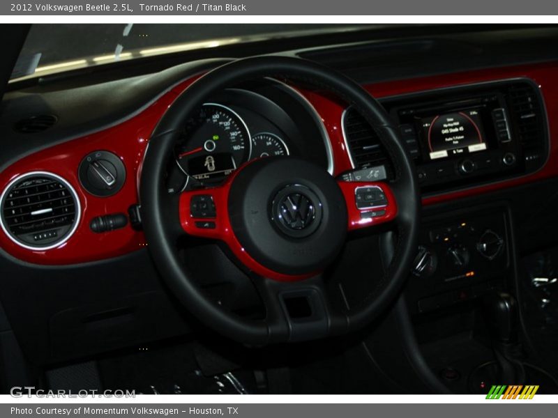 Tornado Red / Titan Black 2012 Volkswagen Beetle 2.5L