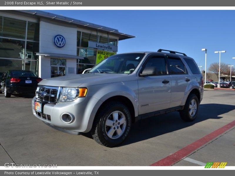 Silver Metallic / Stone 2008 Ford Escape XLS