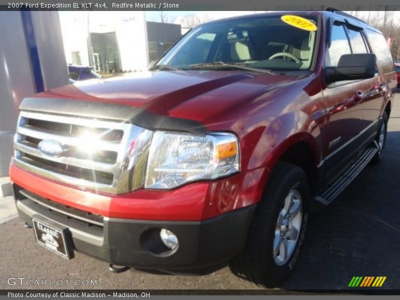 Redfire Metallic / Stone 2007 Ford Expedition EL XLT 4x4