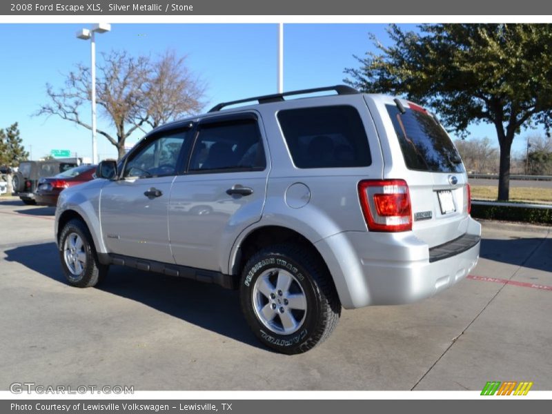 Silver Metallic / Stone 2008 Ford Escape XLS