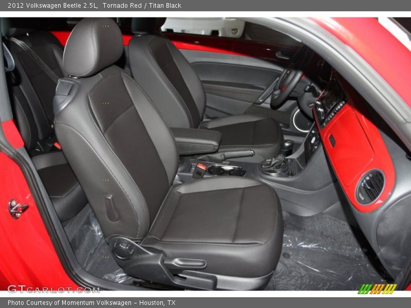 Tornado Red / Titan Black 2012 Volkswagen Beetle 2.5L
