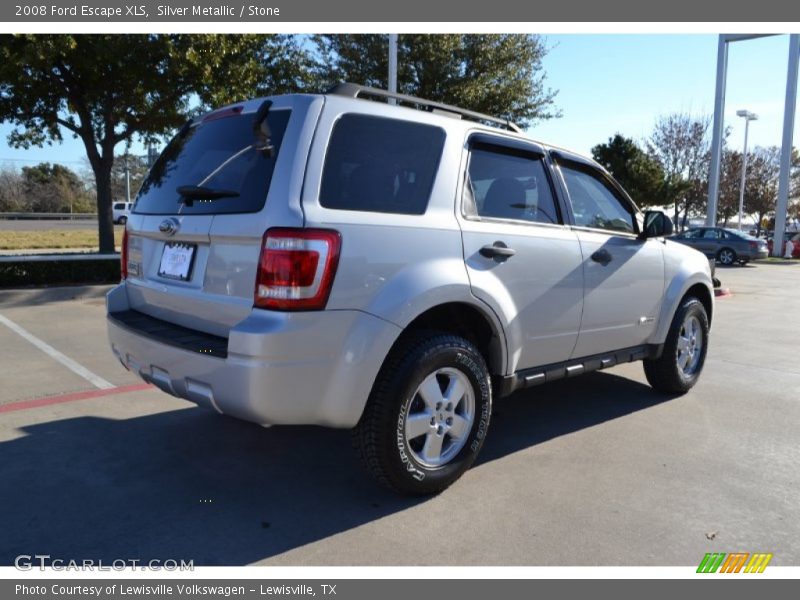Silver Metallic / Stone 2008 Ford Escape XLS