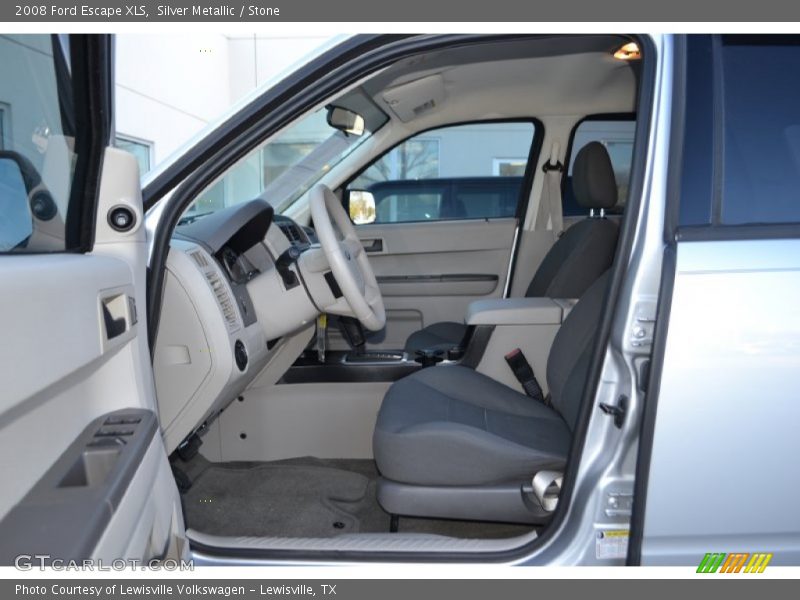 Silver Metallic / Stone 2008 Ford Escape XLS