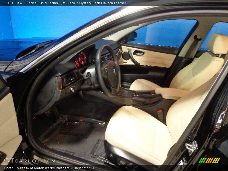 Jet Black / Oyster/Black Dakota Leather 2011 BMW 3 Series 335d Sedan