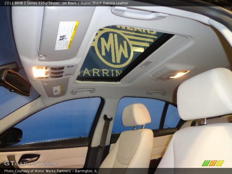 Jet Black / Oyster/Black Dakota Leather 2011 BMW 3 Series 335d Sedan