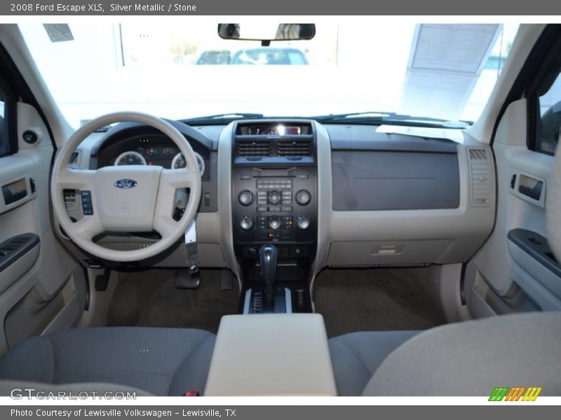 Silver Metallic / Stone 2008 Ford Escape XLS