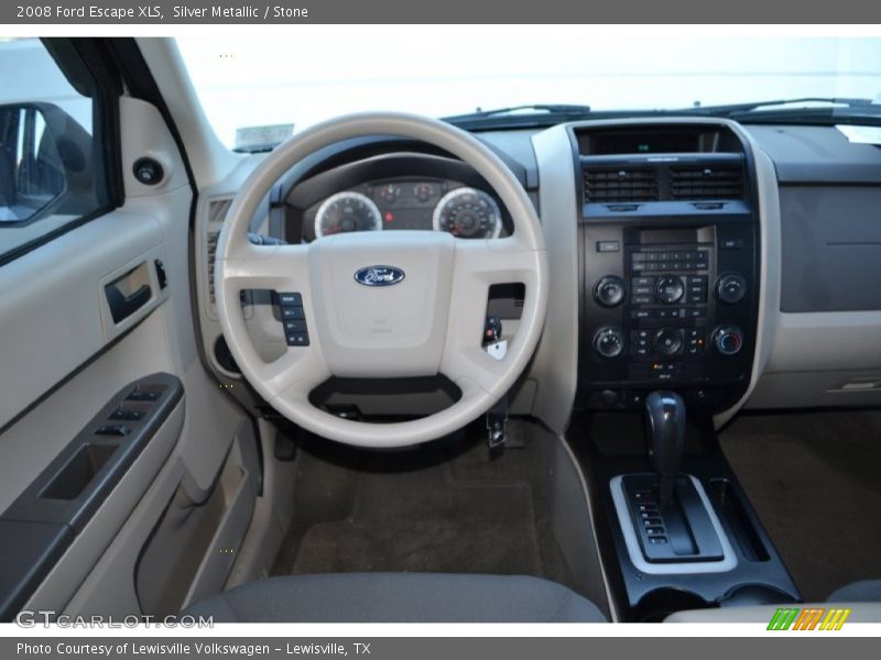 Silver Metallic / Stone 2008 Ford Escape XLS