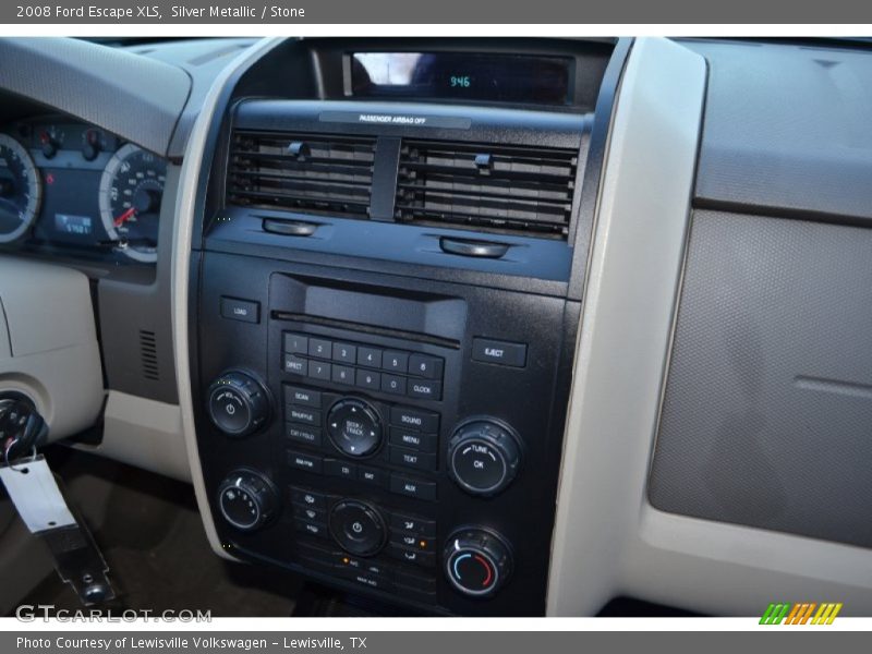Silver Metallic / Stone 2008 Ford Escape XLS