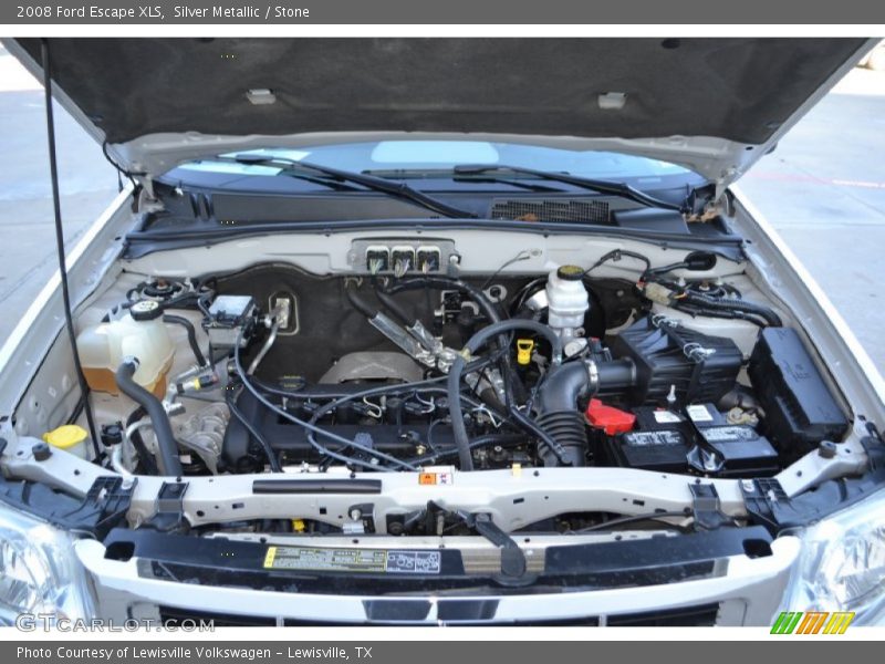 Silver Metallic / Stone 2008 Ford Escape XLS