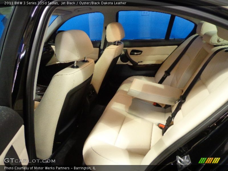 Jet Black / Oyster/Black Dakota Leather 2011 BMW 3 Series 335d Sedan