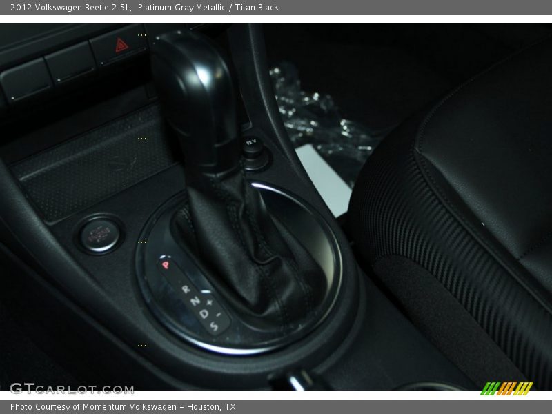 Platinum Gray Metallic / Titan Black 2012 Volkswagen Beetle 2.5L