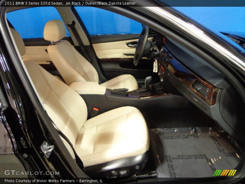 Jet Black / Oyster/Black Dakota Leather 2011 BMW 3 Series 335d Sedan